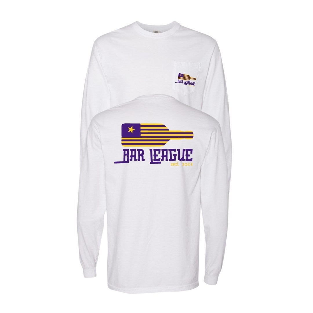 BL Colorways LSU White Longsleeve